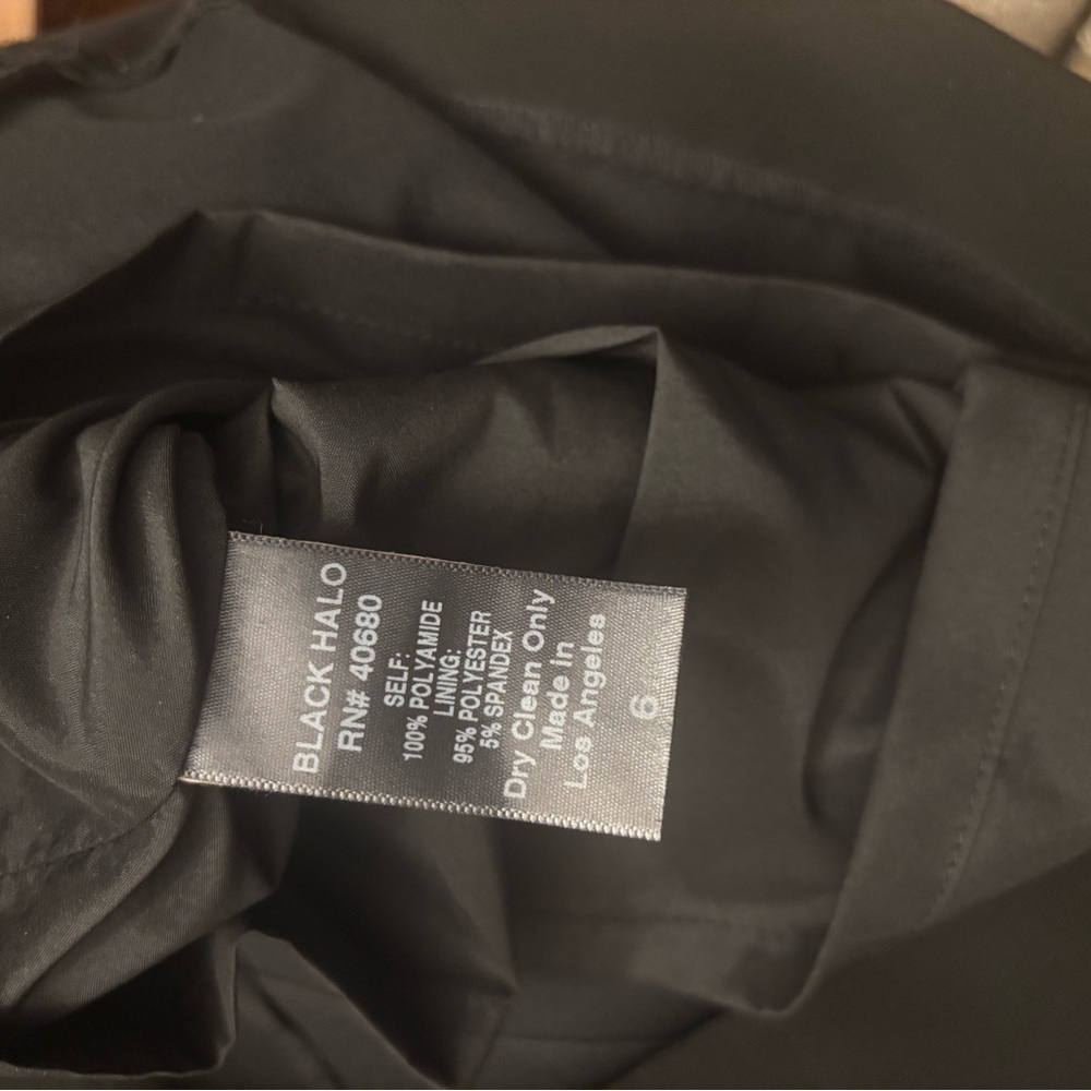 Black Halo Black Mini Skirt - Picture 6 of 8